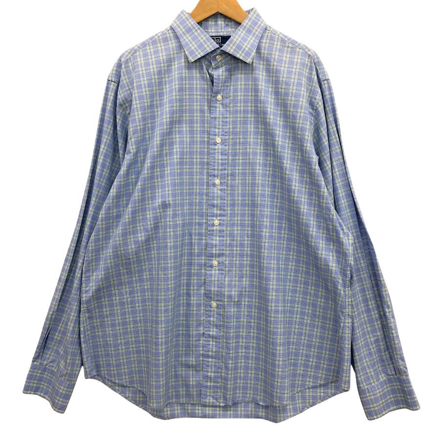 美品◆ポロ ラルフローレン 長袖シャツ チェック メンズ サイズXXL POLO RALPH LAUREN 【AFB17】