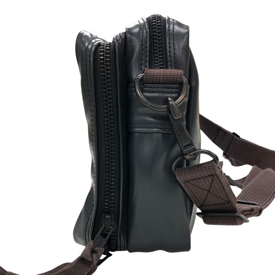 ラゲッジレーベル ライナーショルダーバッグ ユニセックス グレー LUGGAGE LABEL【AFE3】