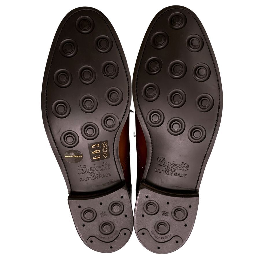 ロイドフットウェア レザーシューズ 2827ER02 パンチドキャップトゥ ブラウン メンズ サイズ 9.5 Lloyd Footwear 約28.0cm【AFD1】