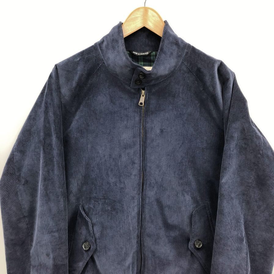 美品◆ブルックスブラザーズ ジャケット スイングトップ コーデュロイ ネイビー サイズL メンズ Brooks Brothers 【AFA18】