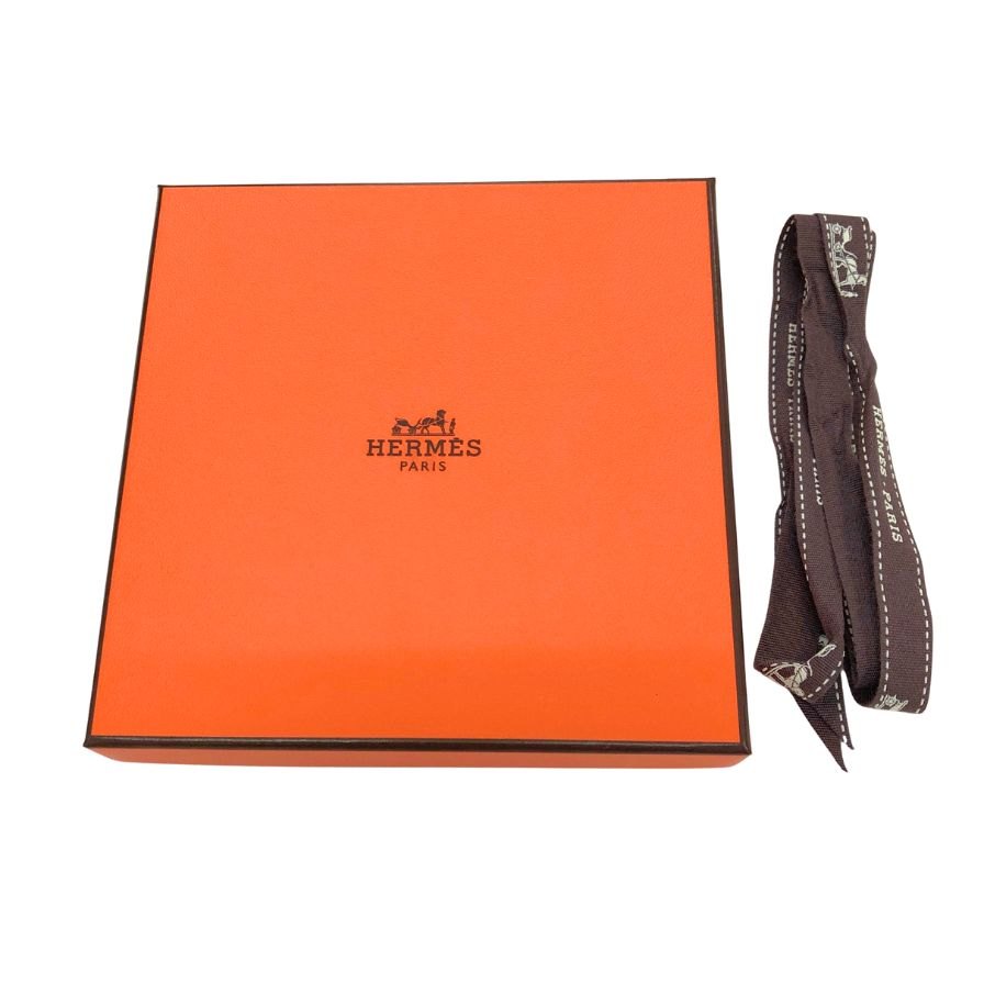 エルメス ハンカチ コットン100% ブルー系 レディース HERMES