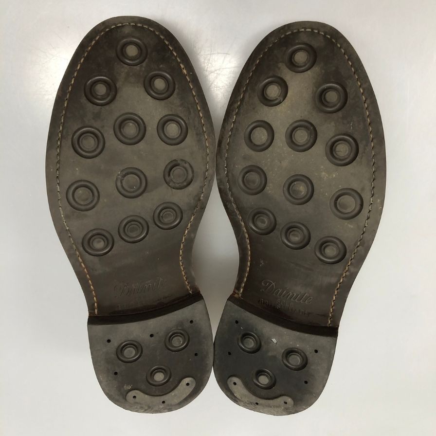 トリッカーズ レザーシューズ ウイングチップ M5633 ライトブラウン メンズ サイズ8 Trickers 約26.5cm【AFD6】
