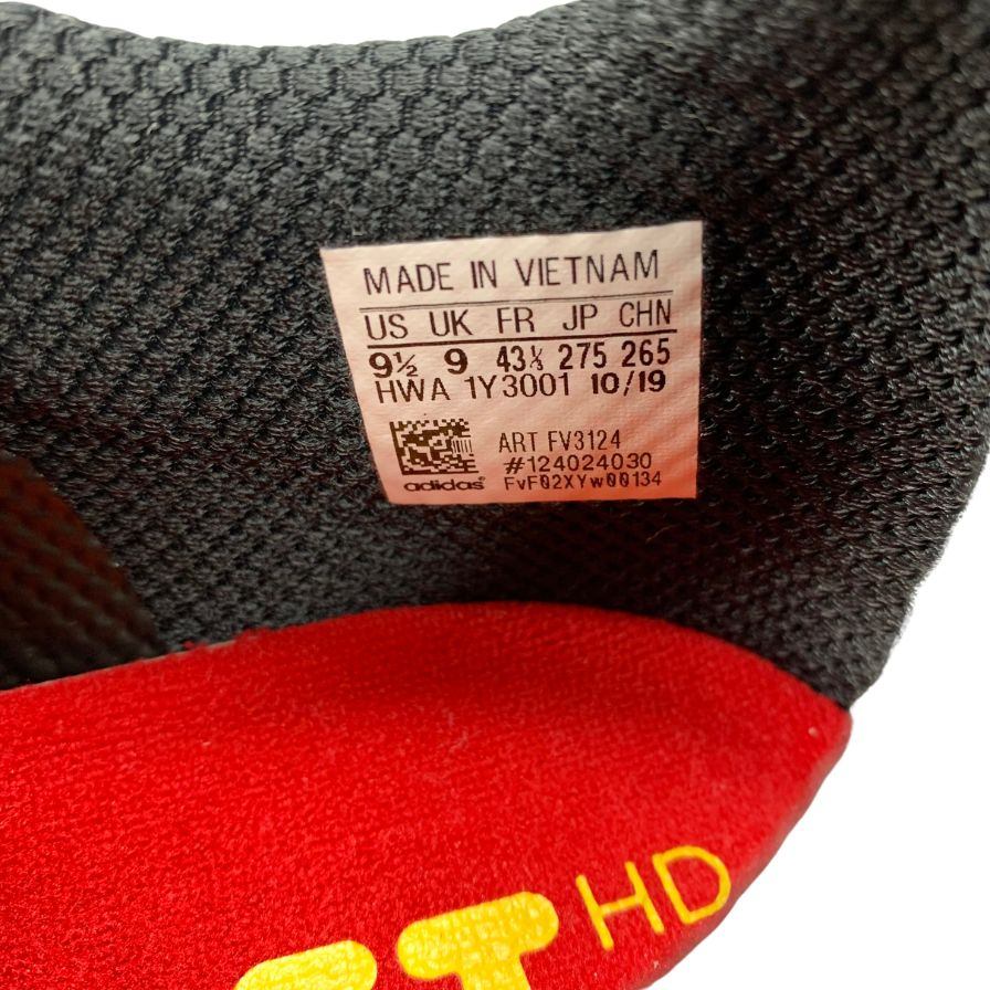 美品◆アディダス スニーカー Pulseboost HD Guard ブラック系 メンズ サイズ27.5 FV3124 ADIDAS【AFC2】