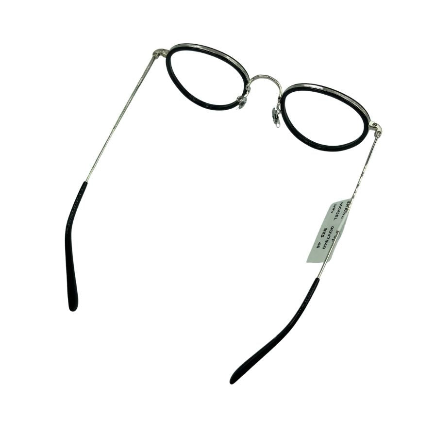 オリバーピープルズ メガネ サングラス MP-2 雅 46□24-148 黒×シルバー OLIVER PEOPLES【AFI2】