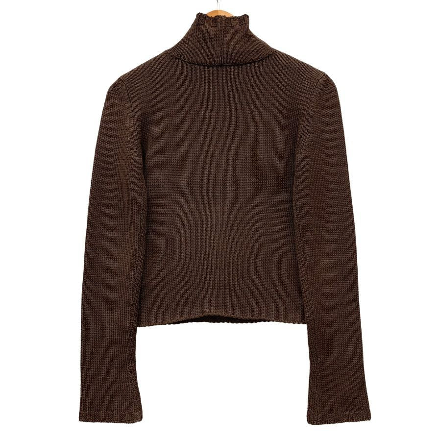 極美品◆フォクシー ハイネックニット サイズ38 ブラウン レディース 20587-SATAG14-01 FOXEY 【AFB11】