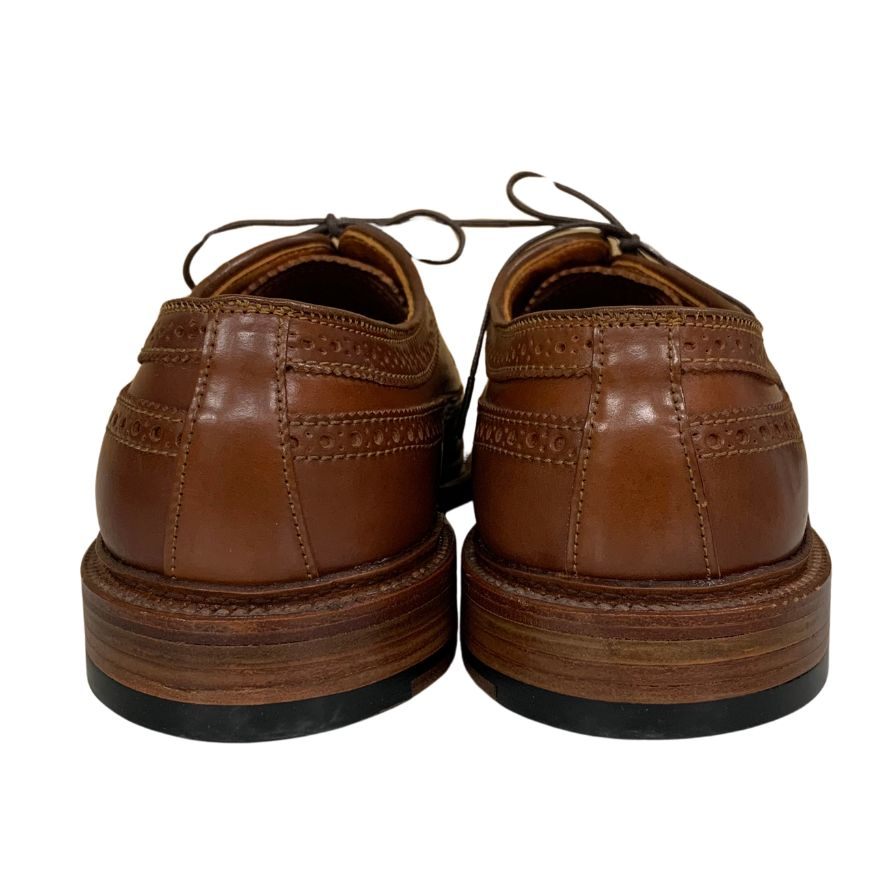 オールデン 97891 コードバン ウィングチップ ウイスキー サイズ9.5D ALDEN ビジネスシューズ 約27.5cm【LA】【中古】