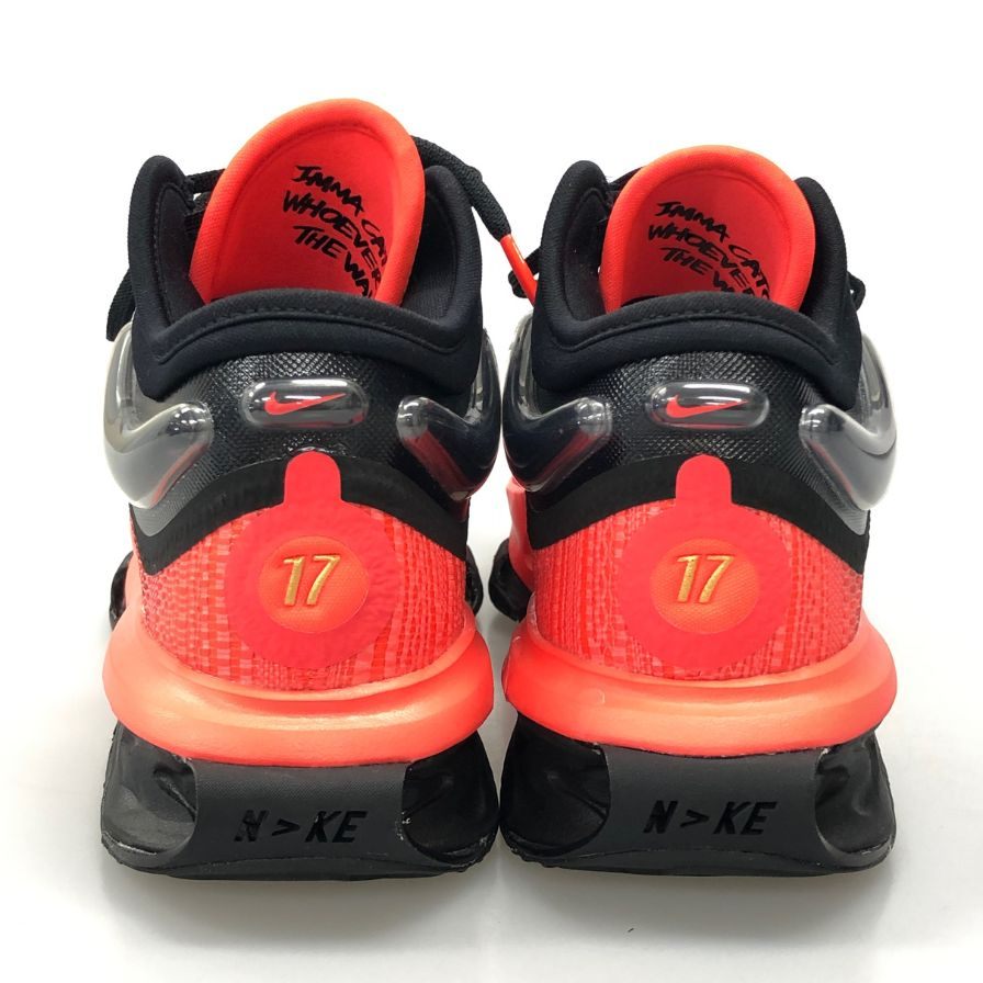 ナイキ スニーカー GT ジャンプ 2 バスケ バッシュ HJ6626-900 ブラック レッド メンズ サイズ28cm NIKE AIR ZOOM G.T. JUMP 約28.0cm【AFD9-2】