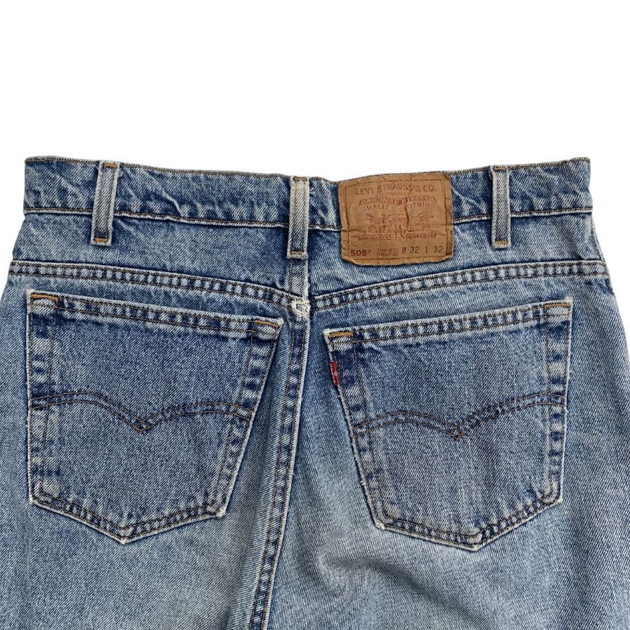 リーバイス デニム 501 90年代 USA製 ボタン裏527 インディゴ メンズ サイズ W32 L32 LEVI’S 【AFB48】