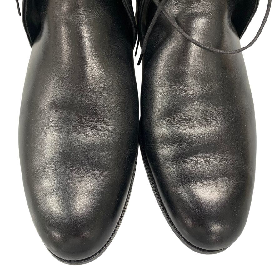 美品◆トリッカーズ ユニオンワークス別注 ジョージブーツ M4550 カーフ ブラック メンズ サイズ9.5 Tricker's【AFC40】