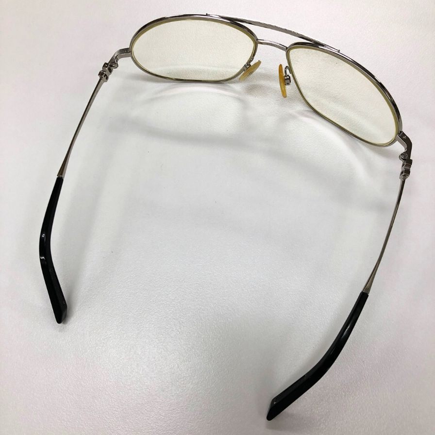 ドルチェ&ガッバーナ 眼鏡 ウェリントン型 シルバー レディース DG488S D87 61□14 130 DOLCE&GABBANA【AFI18-2】