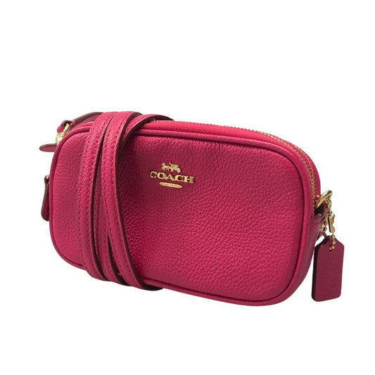 コーチ ショルダーバッグ ミニ カメラバッグ ピンク レディース COACH【AFE5】