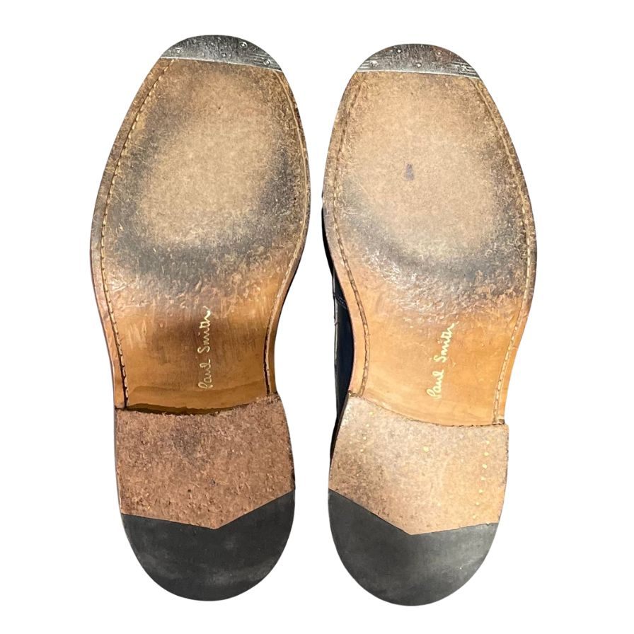 トリッカーズ タッセルローファー ポールスミス別注 M7772 ネイビー メンズ サイズUK7 Tricker’s ローファー 約26.0cm【LA】【中古】