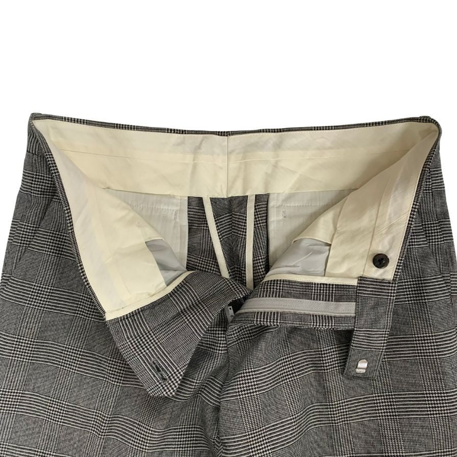 エディフィス パンツ チェック ウール メンズ サイズ48 EDIFICE 【AFB40】