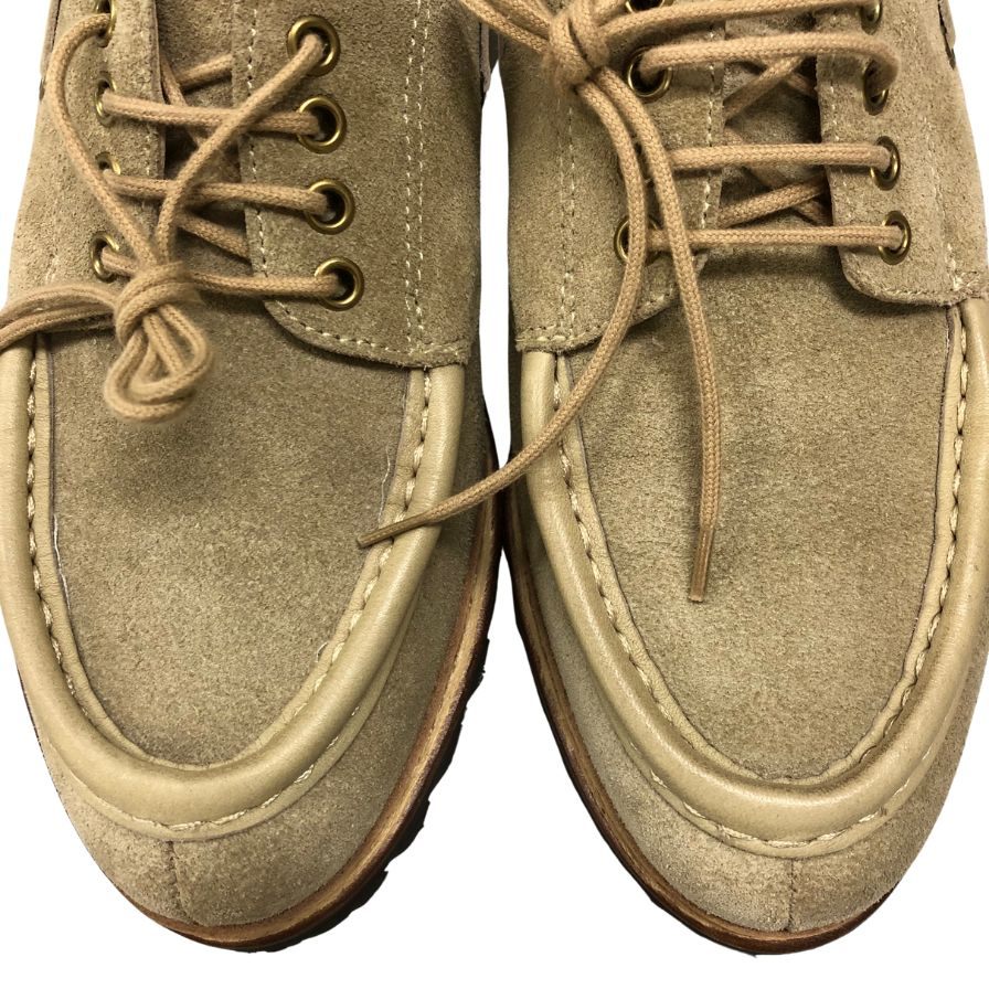 パラブーツ デッキシューズ シメイ スエード ベージュ サイズUK6.5 メンズ Paraboot CHIMEY 約25.0cm【LA】【中古】