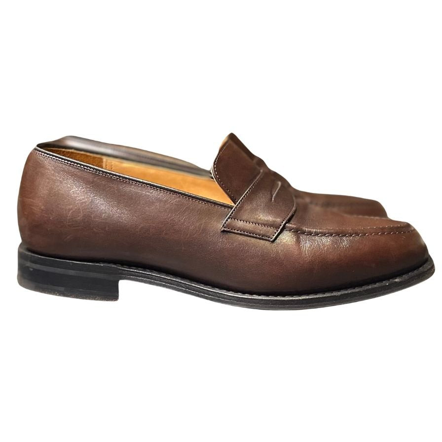 チャーチ レザーシューズ ネットン ローファー 93ラスト ブラウンメンズ サイズUK70F Church's ローファー 約26.0cm【LA】【中古】