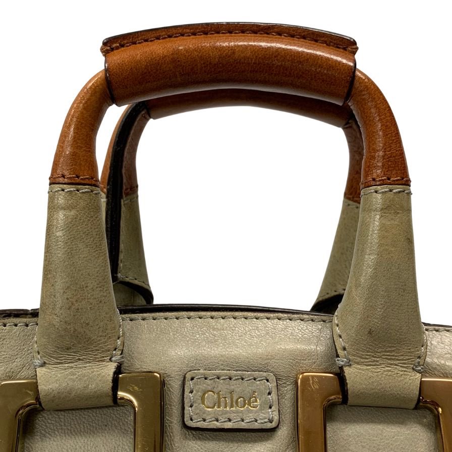 クロエ ショルダーバッグ エテル 2WAY レザー ホワイト レディース Chloe【AFE9】
