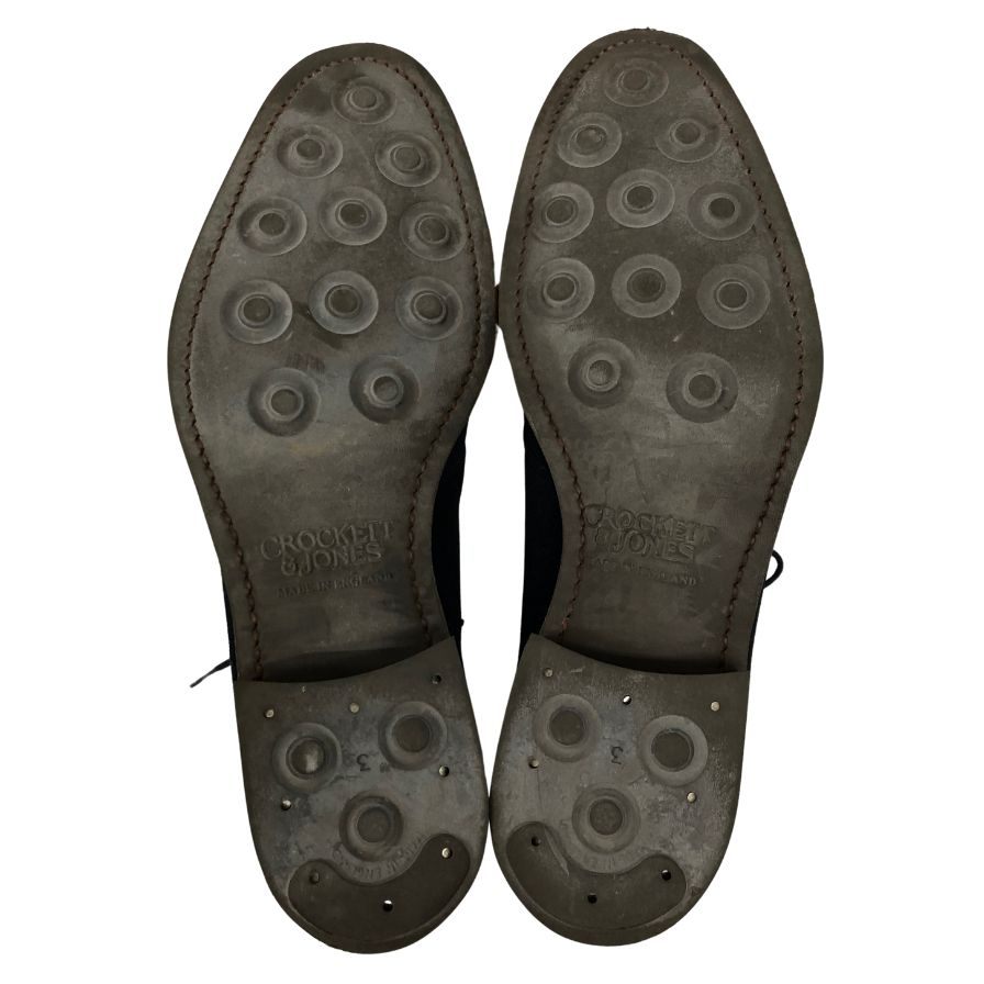 クロケット&ジョーンズ チャッカブーツ チャートシー ポールスミス別注 スエード ネイビー サイズ6.5E CROCKETT&JONES CHERTSEY 約25.0cm【AFC4】
