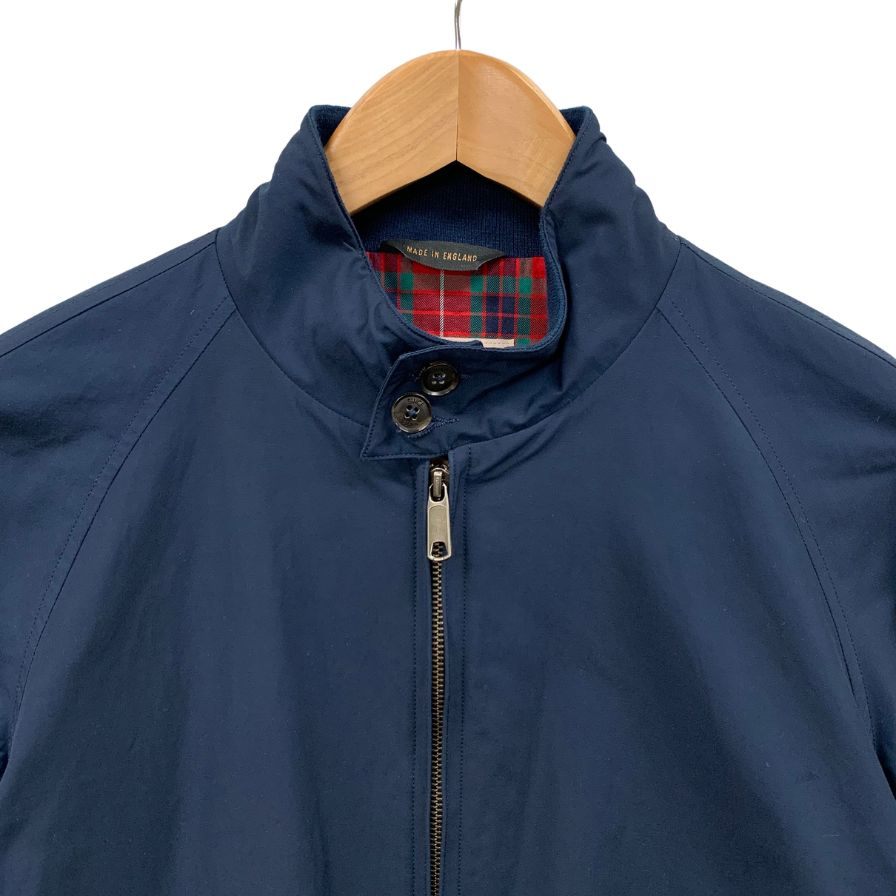 極美品◆バラクータ G4 ハリントンジャケット ネイビー メンズ サイズ40 BARACUTA 【AFB38】