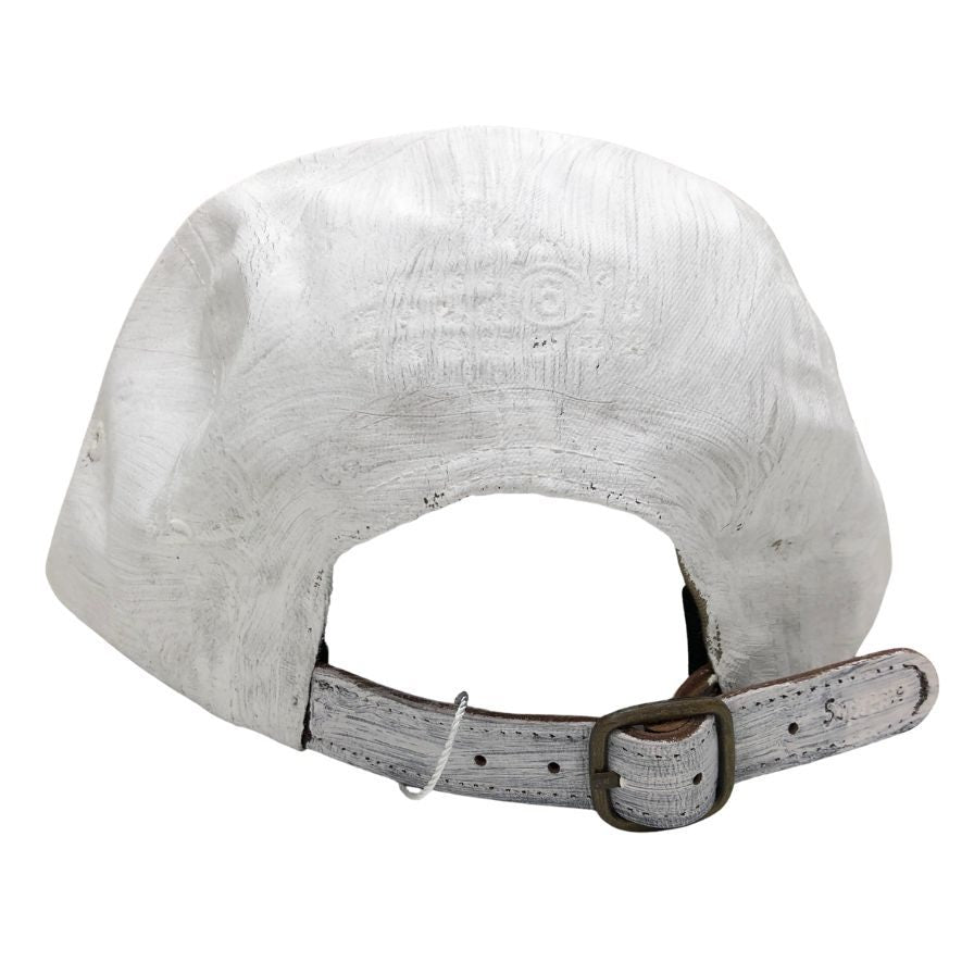 シュプリーム エムエムシックス メゾンマルジェラ キャップ 24SS ペインテッド キャンプ 帽子 ホワイト Supreme×MM6 Painted Camp Cap【AFI20】
