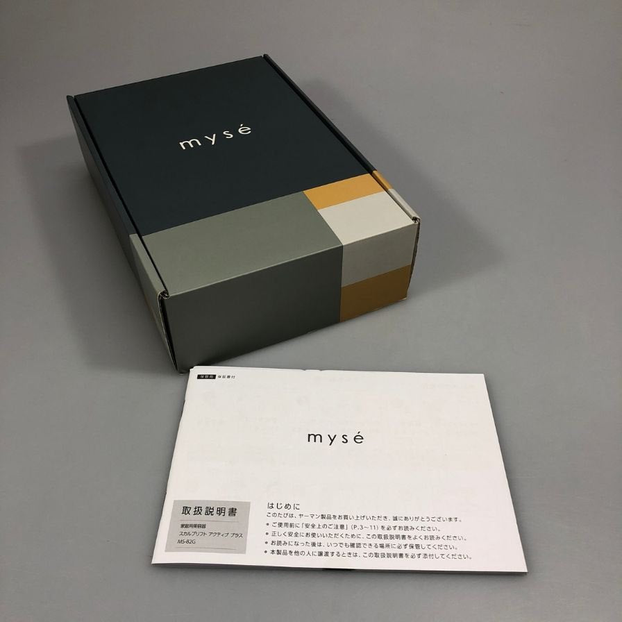 ヤーマン myse ミーゼ スカルプリフト アクティブプラス MS-82G EMS 頭皮・フェイスケア YAMAN【AFI1】【中古】