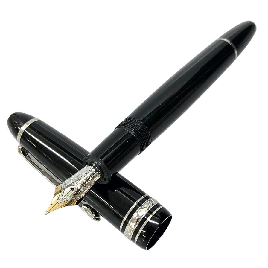 モンブラン マイスターシュテック 万年筆 プラチナライン ペン先 Au585 吸引式 MONTBLANC MEISTERSTUCK Platinum【AFI5】