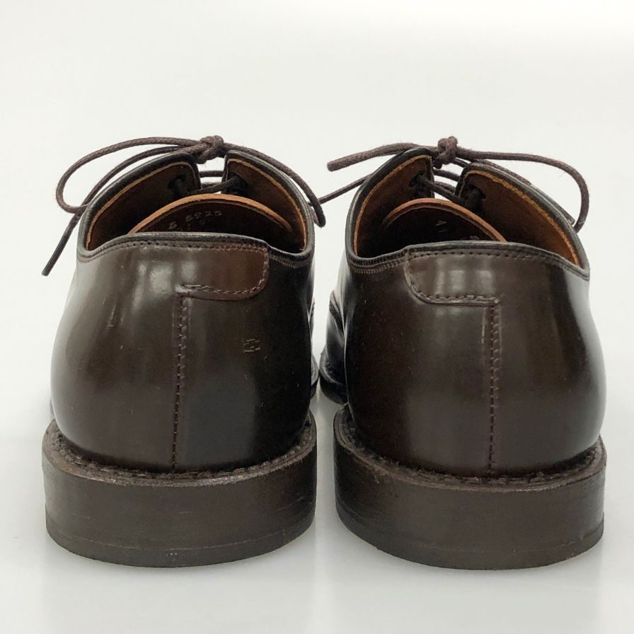 アレンエドモンズ レザーシューズ 5925 パークアベニュー コードバン キャップトゥ バーガンディ メンズ サイズUK7 Allen Edmonds PARK AVENUE ビジネスシューズ 約25.5cm【LA】【中古】