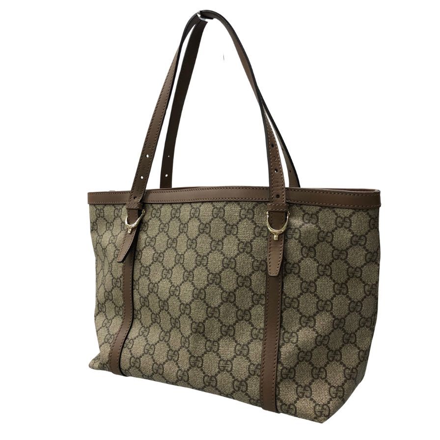 GUCCI】グッチ 211134 トートバッグ レザーレディース GG