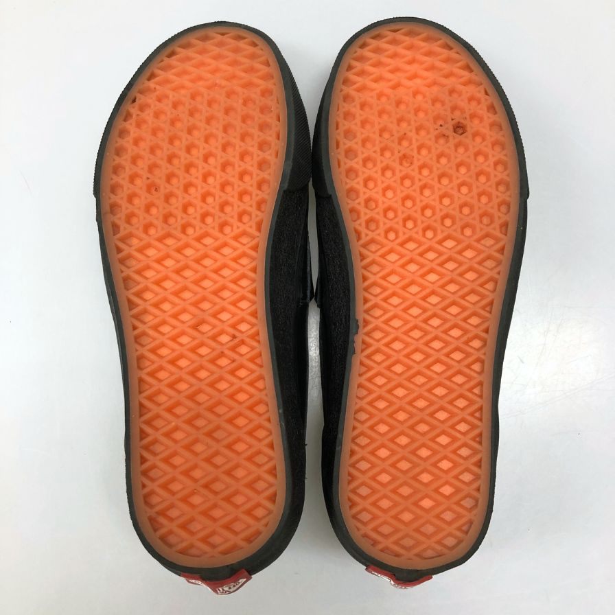 バンズ ローファー レザー ブラック メンズ サイズ27.5 V196CF VANS 約27.5cm【AFC8】