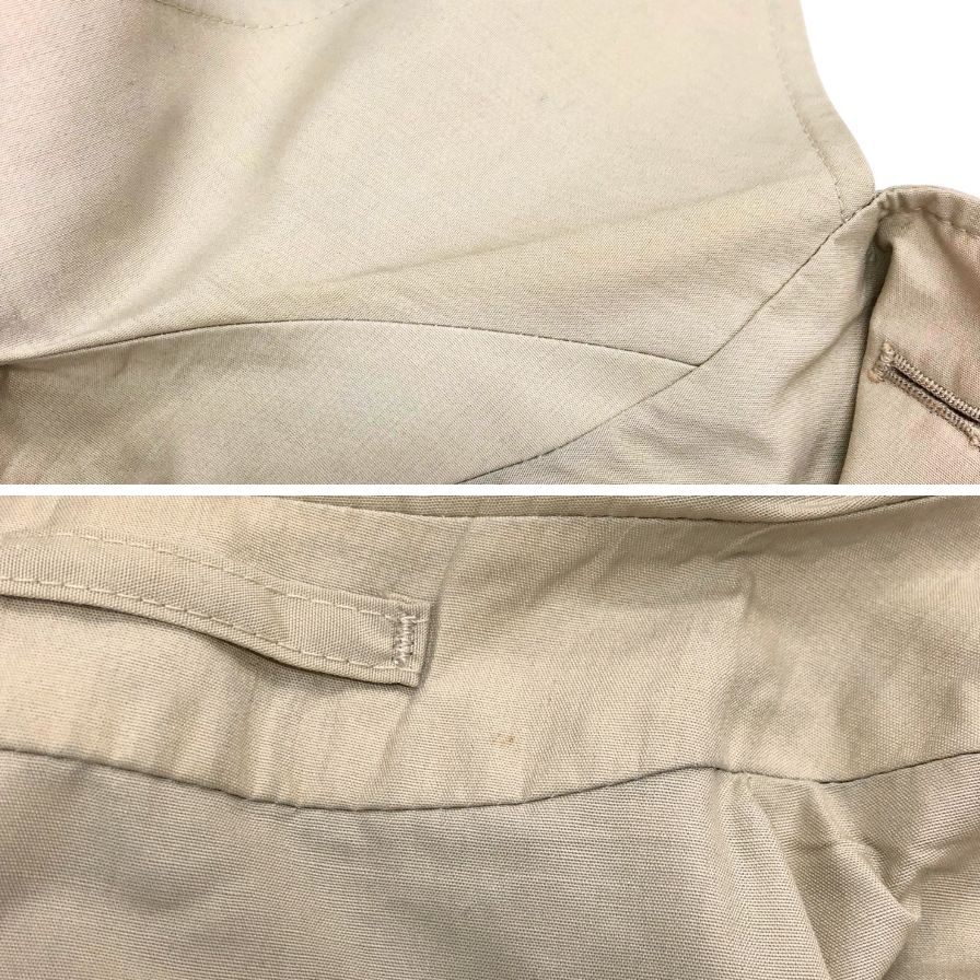 アクアスキュータム バルカラーコート 70S アクア5 ヴィンテージ イングランド製 ベージュメンズ サイズ34 Aquascutum【LA】