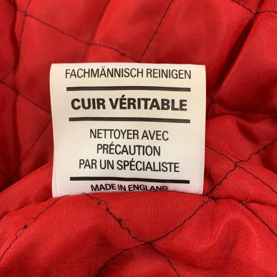中古◆666 トリプルシックス ダブルライダース イングランド製 初期 ヴィンテージ 死神タグ ターコイズブルー サイズ34 TRIPLE SIX 【AFA6】
