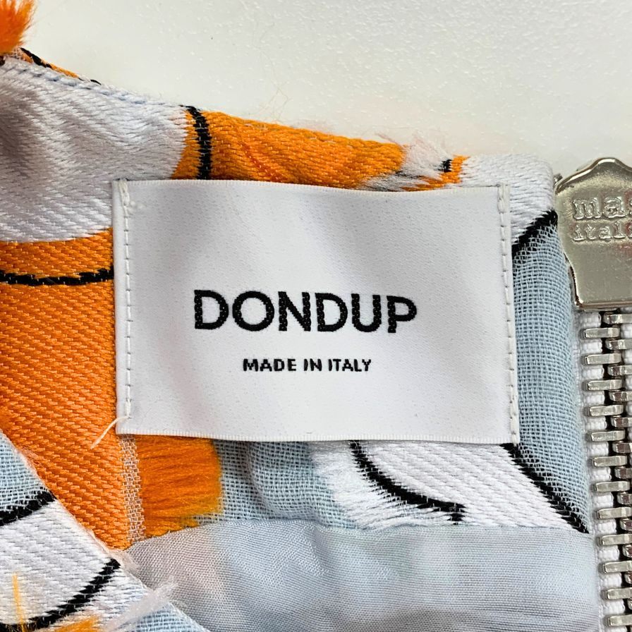 極美品◆ドンダップ レディース ノースリーブ ワンピース 花柄 イタリア製 サイズ42 総柄 DONDUP 【AFB15】