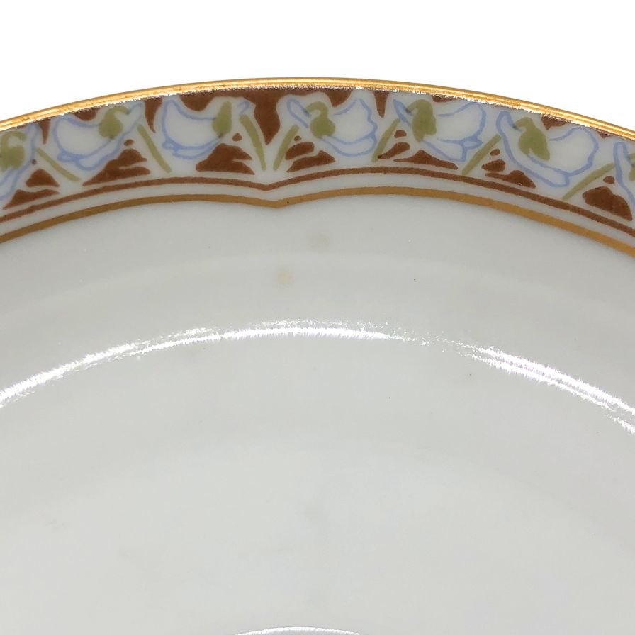 アビランド リモージュ カップ&ソーサー 2組セット デミタスカップ エスプレッソ 花柄 Haviland LIMOGES【AFB55】【中古】