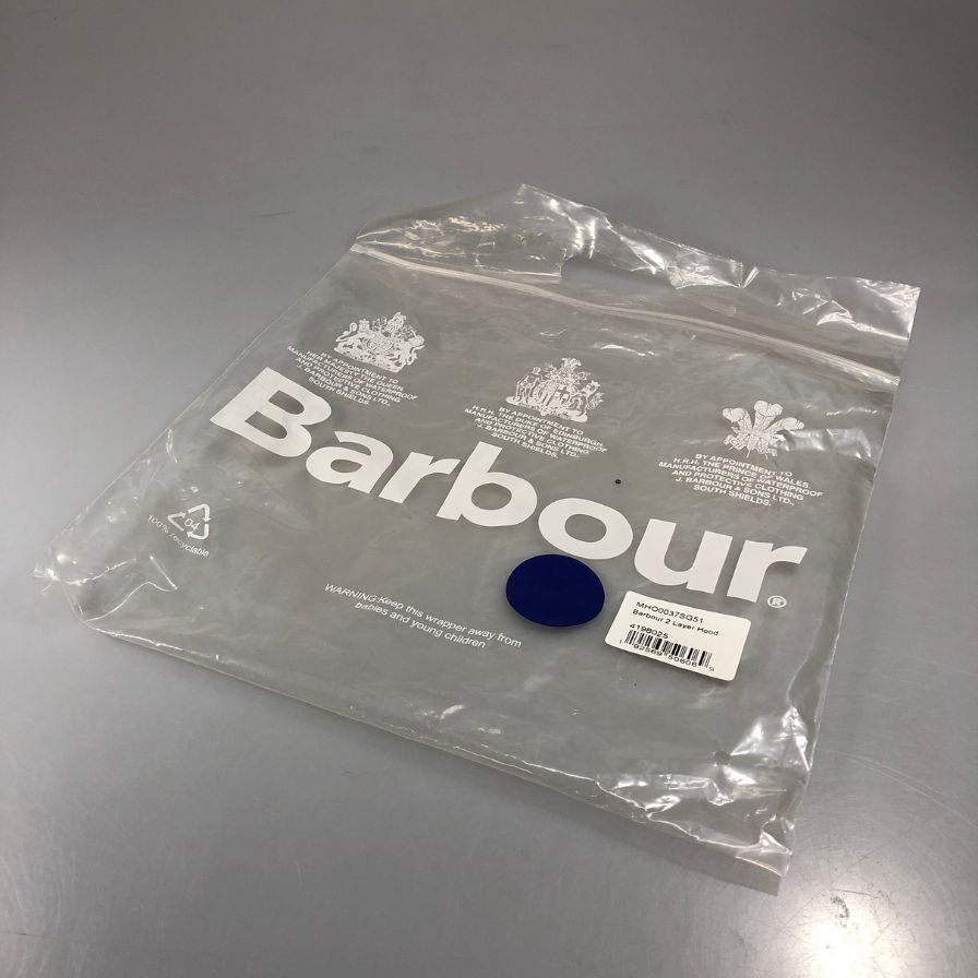 バブアー 2レイヤー フード 裏地コットン メンズ オリーブ Barbour