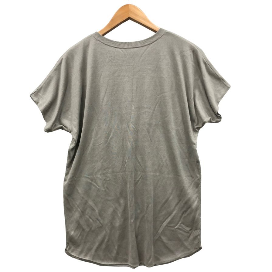 中古◆オデム Tシャツ シルク グレー メンズ サイズL ODEM 【AFB14】