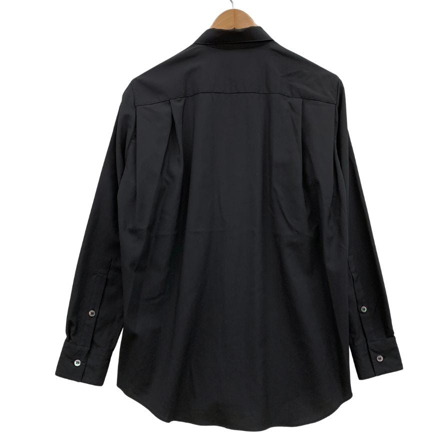 美品◆オーバーコート 長袖シャツ ブラック メンズ サイズ00 OVERCOAT 【AFB51】