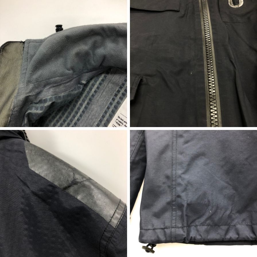 中古◆ヴィズヴィム ビズビム マウンテンジャケット ゴアテックス PRO-SHELL RECCOシステム メンズ サイズM ブラック visvim 【AFA24】