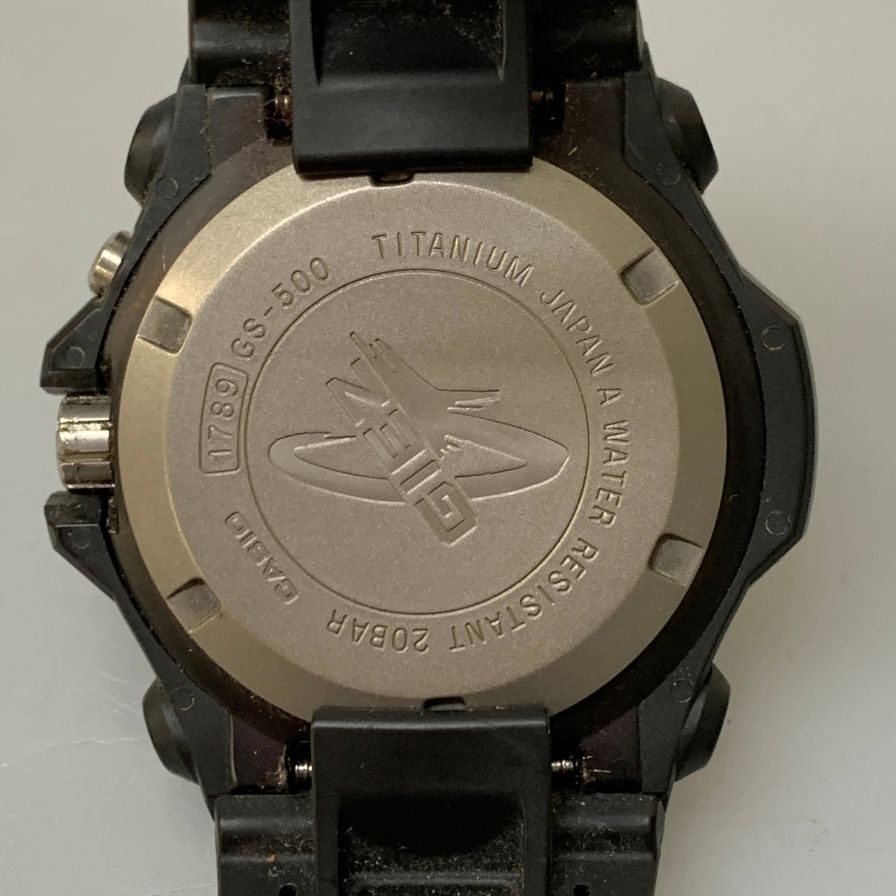 ジーショック ジ―ズ GS-500 ブラック G-SHOCK【AFI23】