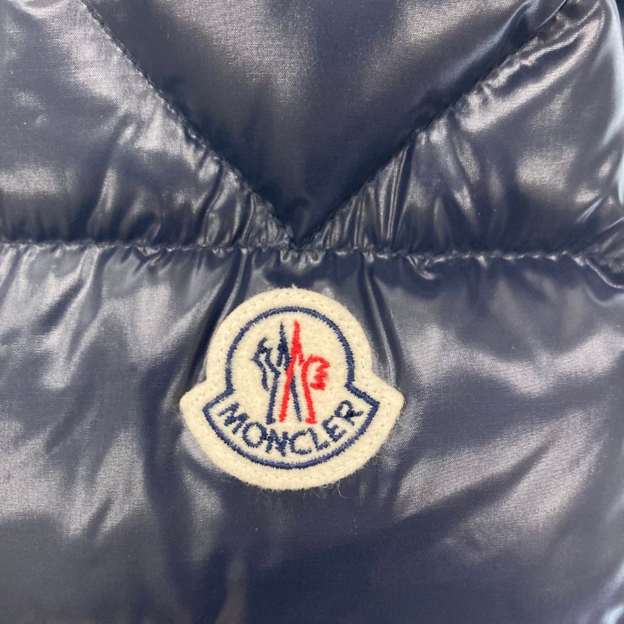 新品同様◆モンクレール ダウンジャケット AUBERT スタンドカラー 18AW ブラック サイズ4 MONCLER メンズ【AFA12】