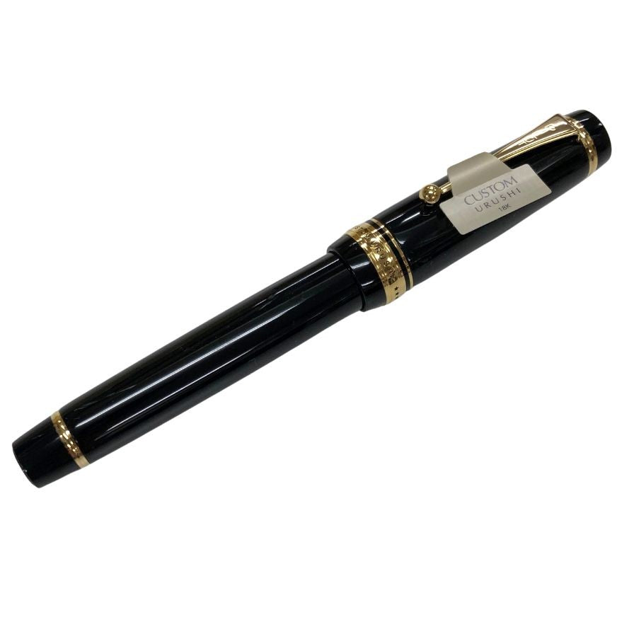 パイロット 万年筆 カスタム 漆 Urushi ペン先18K FKV-88SR-B-FM ブラック ユニセックス PILOT【AFI6】