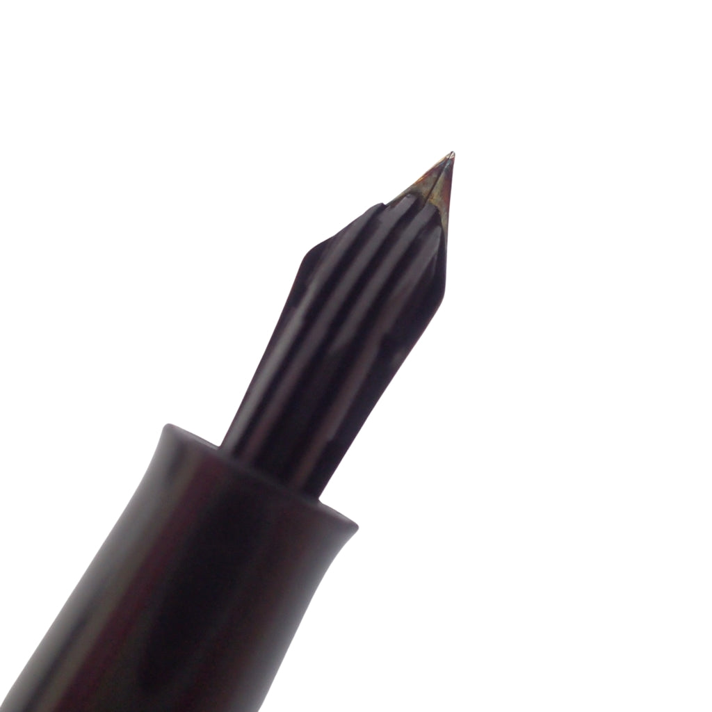 中古◆ペリカン 万年筆 スーベレーン ペン先14C585 縞 緑系 Pelikan【AFI16】