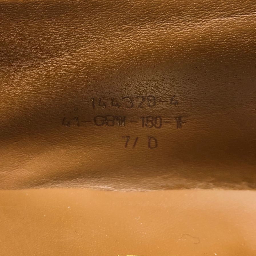 JMウエストン シグニチャー ローファー 180 スエード ブラウン メンズ サイズ7D J.M.WESTON ローファー 約26.5cm【LA】【中古】
