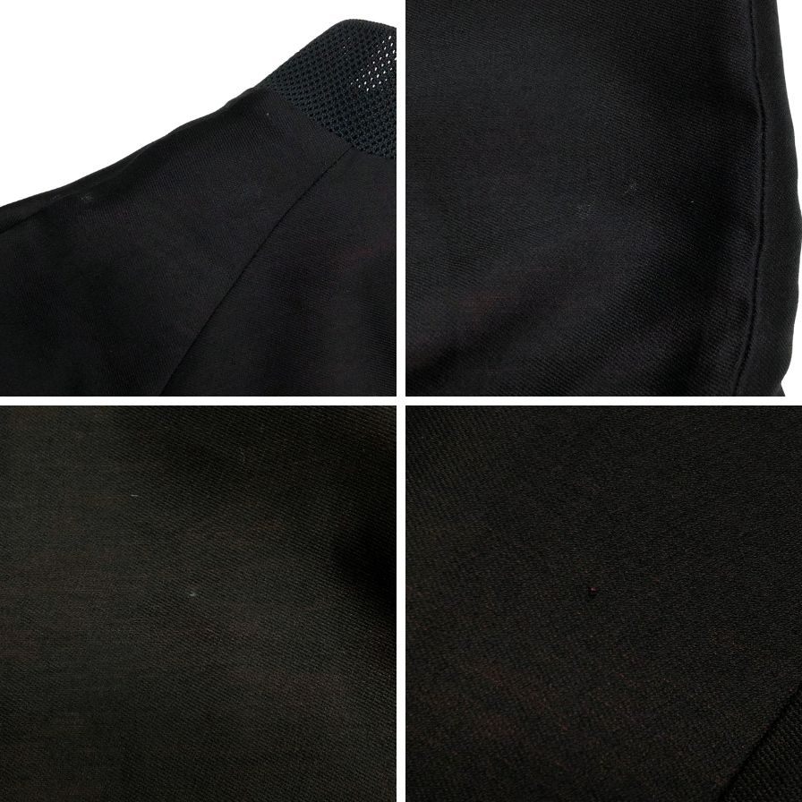 新品同様◆エンポリオアルマーニ ジップアップブルゾン W1R220 ブラック メンズ サイズ48 EMPORIO ARMANI 【AFB15】