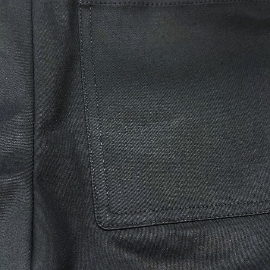 エルメス パンツ センタープレス ブラック レディース サイズ34 HERMES 【AFB49】