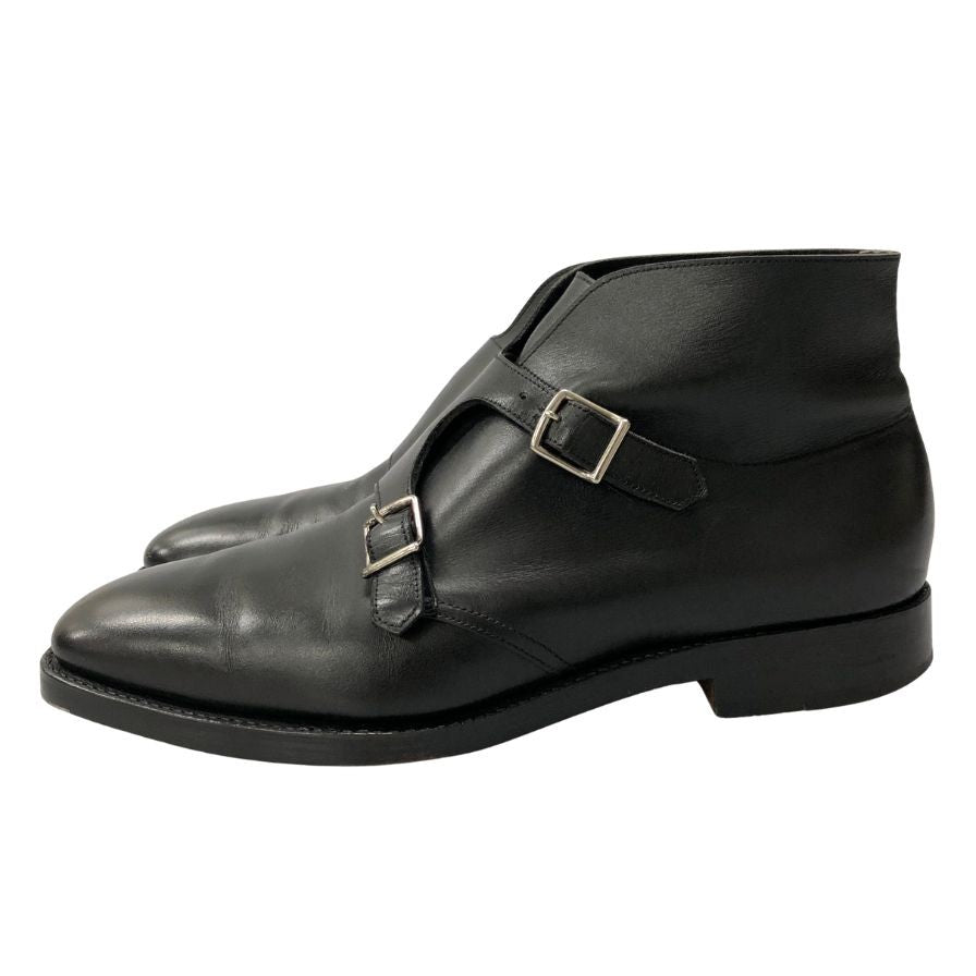 ジョンロブ レザーブーツシューズ デビー ダブルストラップ カーフ ブラック UK7.5相 メンズ JOHN LOBB ブーツ 約26.0cm【LA】【中古】