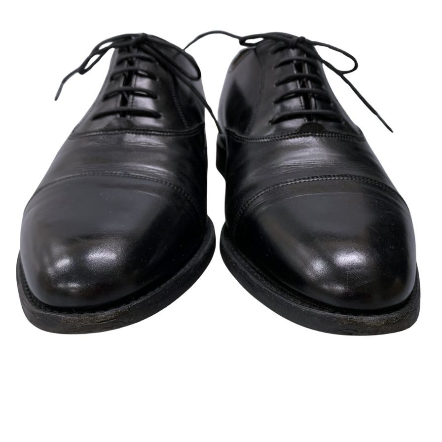 ロイドフットウェア レザーシューズ ストレートチップ 1213EW10 カーフ サイズ7.5E メンズ ブラック Lloyd Footwear 約26.5cm【AFC3】