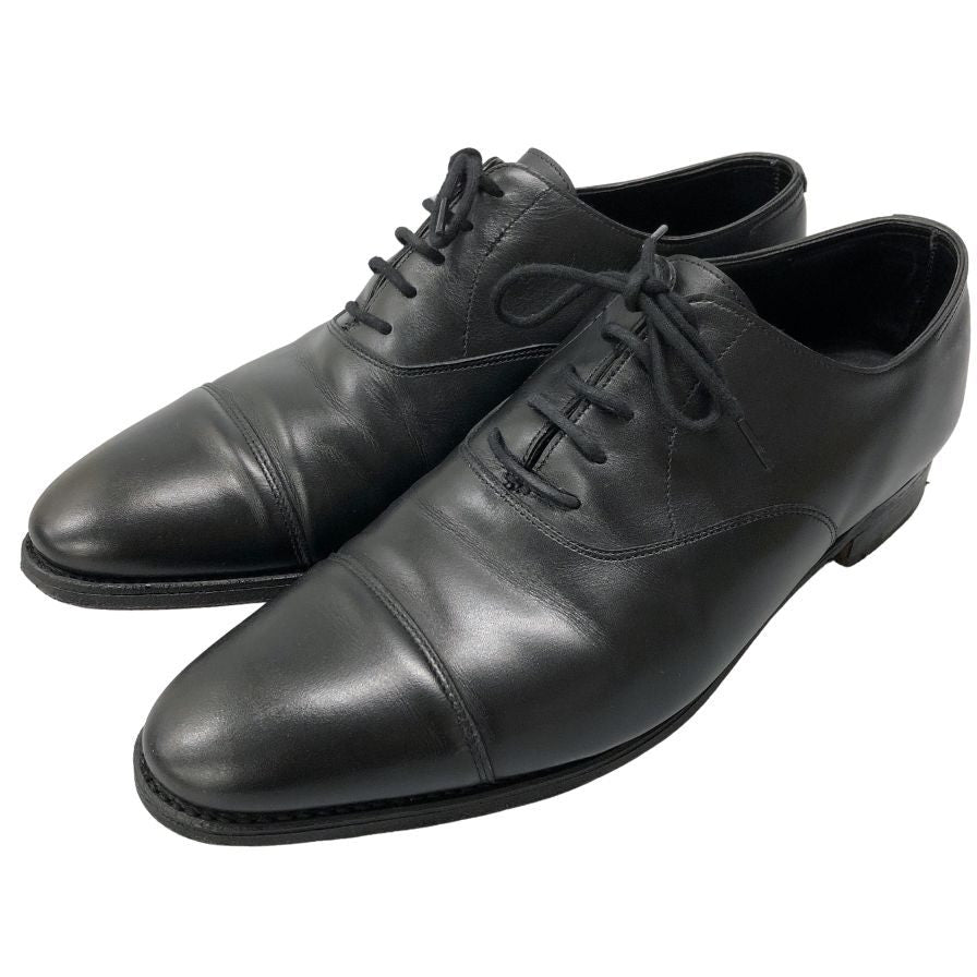 ジョンロブ レザーシューズ シティ2 サイズ7.5E ブラック JOHN LOBB ビジネスシューズ 約26.0cm【LA】【中古】
