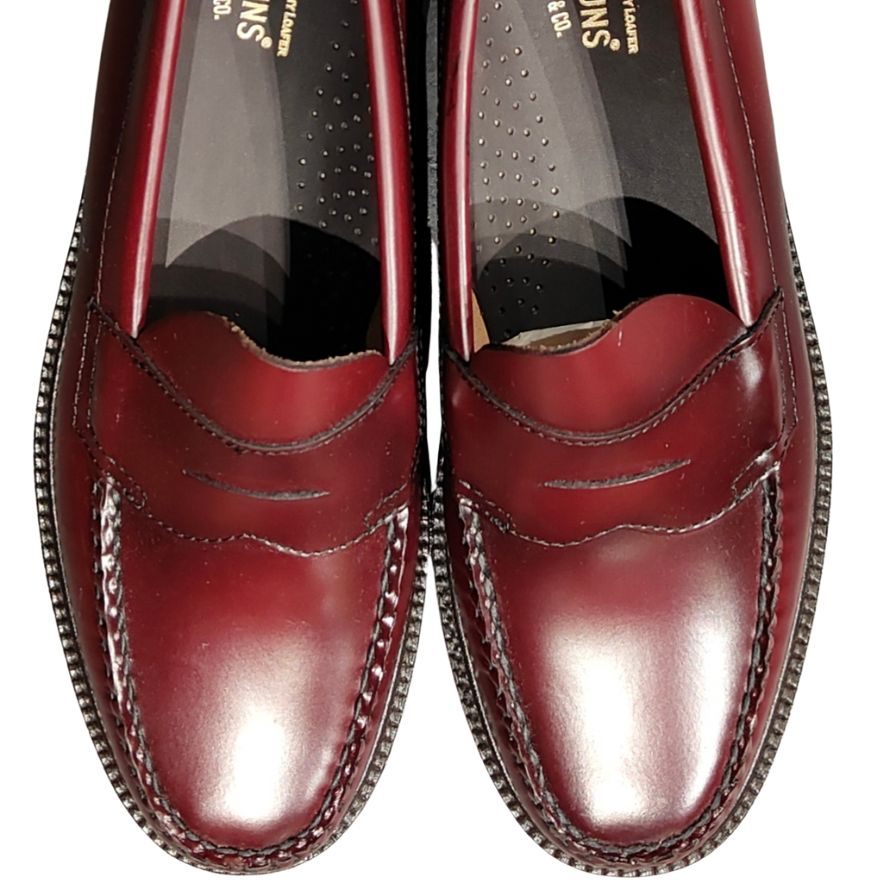 ジーエイチバス ローファー ウィージャンズ ローガン サイズ9 メンズ ブラウン系 G.H.Bass&Co. WEEJUNS LOGAN ローファー 約28.0cm【LA】【中古】