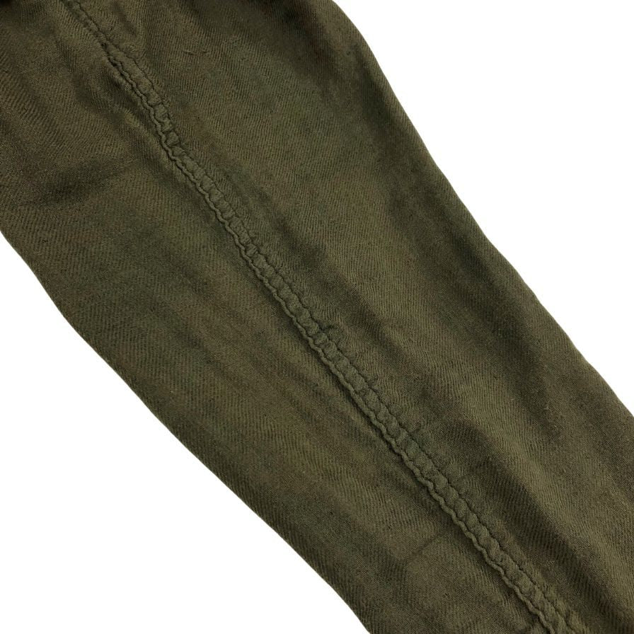 中古◆ヤヌーク ダブルガーゼシャツ カーキ サイズS メンズ 長袖シャツ YANUK Double gauze standard shirt 【AFB16】