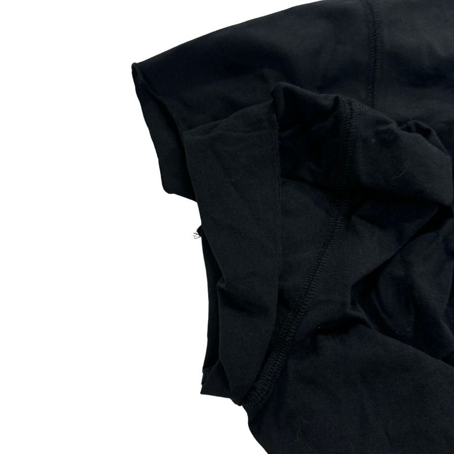 美品◆ルシアン ペラフィネ 半袖Tシャツ ラインストーン コットン ブラック メンズ サイズM lucien pellat-finet 【AFB19】