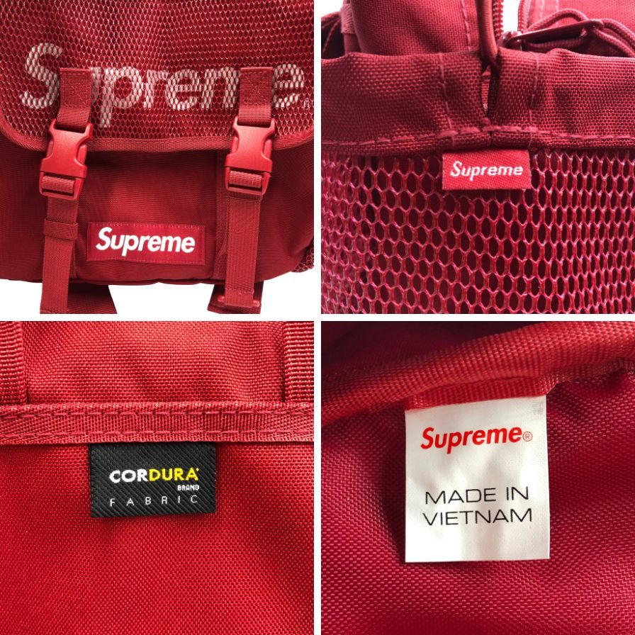 シュプリーム ウエストバッグ 20SS ユニセックス レッド SUPREME【AFE9】